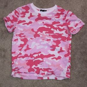 Pink camo shirt